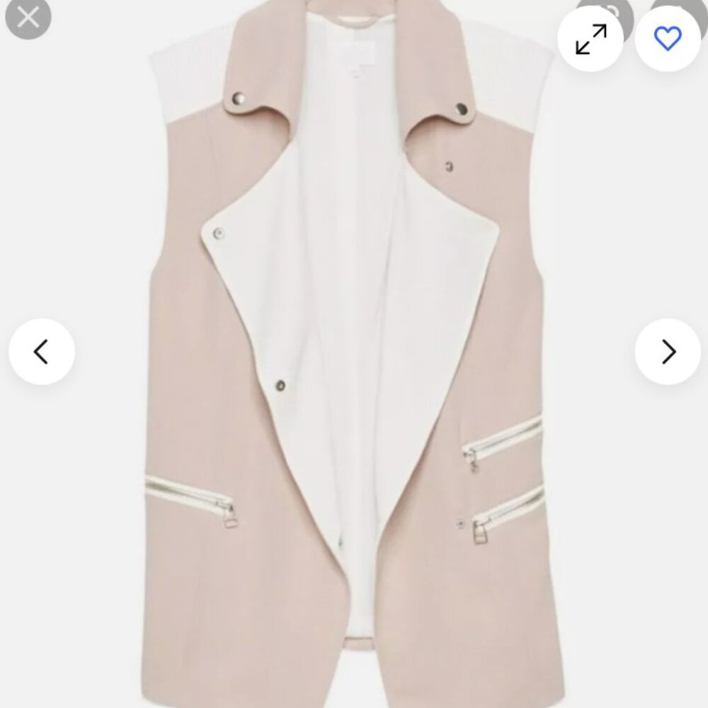 Wilfred Timbre Vest Maueve size small